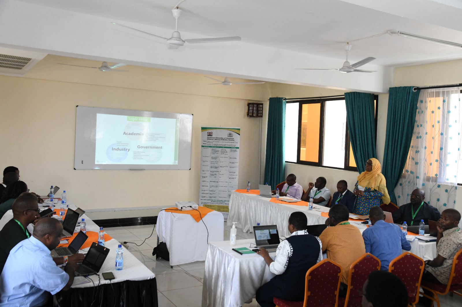 CUE Team Visits TUM for 5-yearly audit