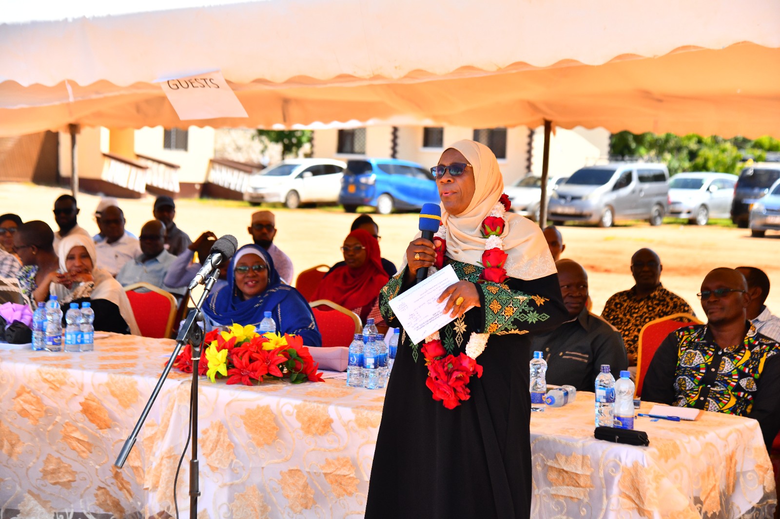Prof. Laila Abubakar inspires young minds at Mama Ngina prize-giving day
