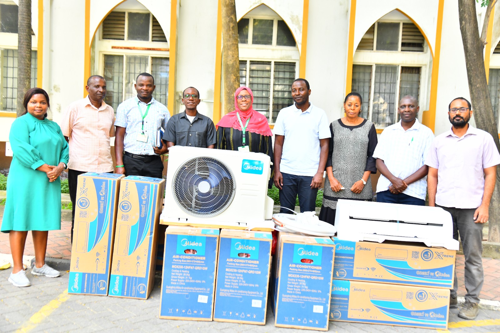 TUM receives some training equipment from GIZ for TVET